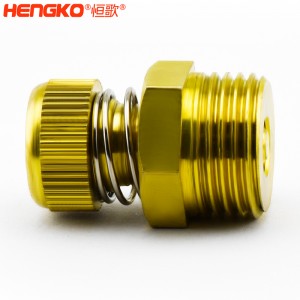 廠家批發(fā)HSD型可調(diào)節(jié)青銅消聲消音器多規(guī)格耐高溫消音降噪，用于電磁閥氣動靜音器接頭