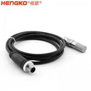 RS485變送一體式溫濕度探頭_IP65級(jí)不銹鋼溫濕度探頭用于農(nóng)業(yè)大棚