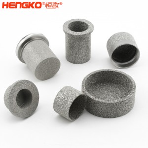 定制0.2-90um粉末燒結不銹鋼濾筒結構穩定抗沖擊，用于化工食品水處理