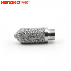 微米多孔不銹鋼316L粉末燒結(jié)溫濕度傳感器保護罩殼