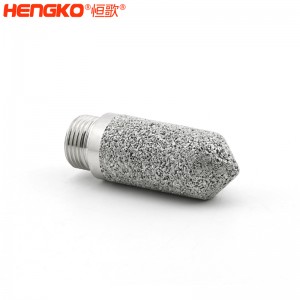 微米多孔不銹鋼316L粉末燒結(jié)溫濕度傳感器保護罩殼