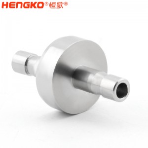 恒歌高壓復合罐SCBA閥門優(yōu)質(zhì)燒結(jié)粉末多孔不銹鋼金屬過濾器