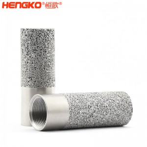 恒歌定制多孔不銹鋼溫濕度傳感器探頭外殼保護罩防水耐用透氣，用于環境監測