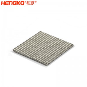 源頭廠家供應不銹鋼五層燒結網濾板耐腐蝕,應用于泥沙污水處理