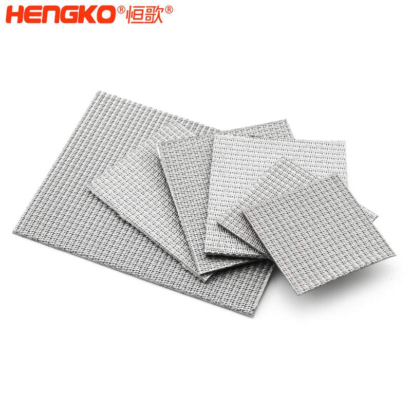 不銹鋼五層燒結網濾板