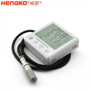 恒歌農(nóng)業(yè)追溯監(jiān)測系統(tǒng)高精準(zhǔn)RS485溫濕度變送器帶露點(diǎn)功能，自動(dòng)化監(jiān)控溫室大棚溫濕度物聯(lián)網(wǎng)方案