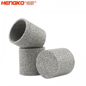 恒歌粉末燒結(jié)不銹鋼濾筒防塵透氣濾芯過濾精準(zhǔn)壽命長，應(yīng)用于化學(xué)分析