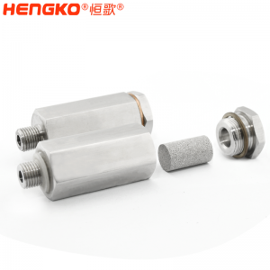 易燃液體、蒸汽燒結不銹鋼阻火器組合件限流器氣體儲存和運輸用