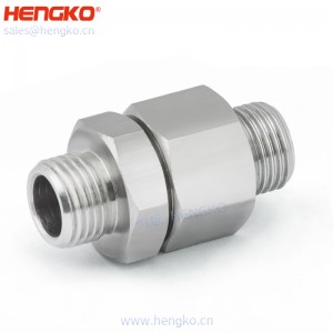 恒歌微納米級不銹鋼316內(nèi)聯(lián)過濾器0.2-120微米耐高溫耐腐蝕制藥工業(yè)可用，來圖定制