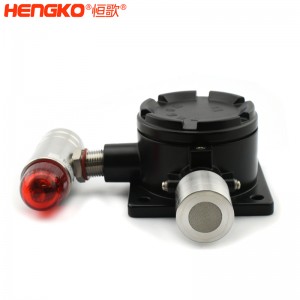 恒歌生產工業級RS485有毒氣體探測器高靈敏測量,帶LED指示燈和不銹鋼探頭外殼