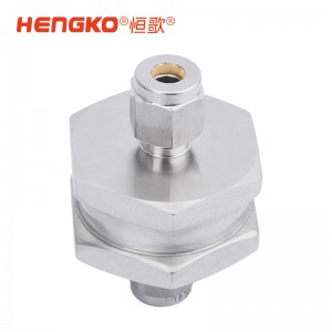 不銹鋼全焊接直通型過濾器_半導體特種氣體1/4納米去除顆粒過濾器