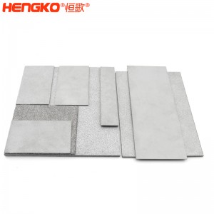 廠家直銷316不銹鋼粉末燒結濾板高強度耐高溫耐腐蝕，化工制藥過濾不銹鋼過濾器