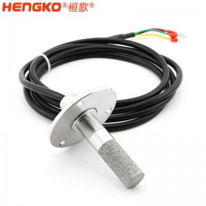 恒歌RS485信號輸出在線露點變送器_抗干擾能力強(qiáng)不銹鋼露點傳感器探頭