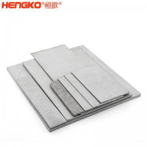 廠家直銷316不銹鋼粉末燒結濾板高強度耐高溫耐腐蝕，化工制藥過濾不銹鋼過濾器