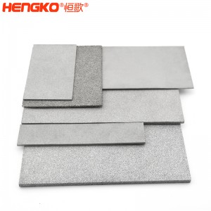 廠家直銷316不銹鋼粉末燒結濾板高強度耐高溫耐腐蝕，化工制藥過濾不銹鋼過濾器