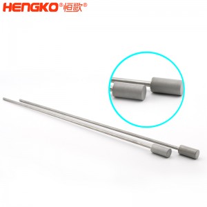 廠家批發(fā)316L不銹鋼長桿不銹鋼曝氣頭耐腐蝕防塵，用于二氧化碳/氧氣擴散